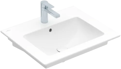 Bild von VILLEROY BOCH Venticello Waschbecken, 600 x 500 x 165 mm, Weiß Alpin, mit Überlauf, Unterseite geschliffen #4124G601