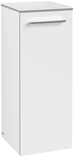 Picture of VILLEROY BOCH Avento Side cabinet, 1 door, 350 x 890 x 405 mm, Crystal White #A89501B4