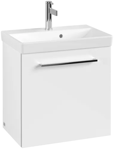 Obrázek VILLEROY BOCH Avento toaletní skříňka, 1 dvířka, 430 x 514 x 384 mm, Crystal White #A88701B4