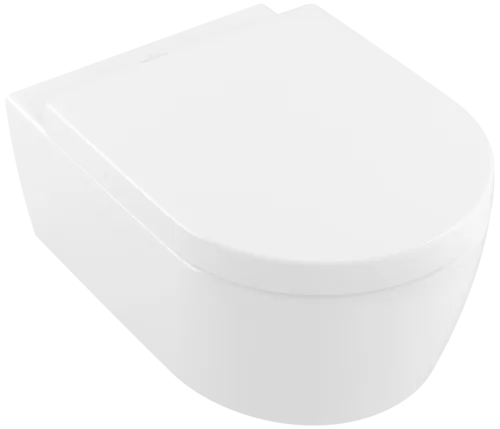 Picture of VILLEROY BOCH Avento Combi-Pack, wall-mounted, White Alpin CeramicPlus #5656HRR1