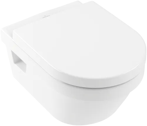 VILLEROY BOCH Architectura Tiefspül-WC spülrandlos, wandhängend, mit DirectFlush / AntiBac, Weiß Alpin AntiBac CeramicPlus #5684R0T2