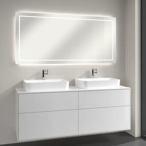 Bild von VILLEROY BOCH Finion Spiegel, mit Beleuchtung, 1600 x 750 x 45 mm #G6001600