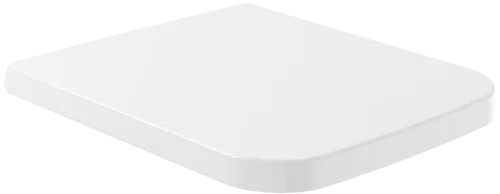 Picture of VILLEROY BOCH Venticello Toilet seat and cover, with automatic lowering mechanism (SoftClosing), with removable seat (QuickRelease), White Alpin #8M22S101
