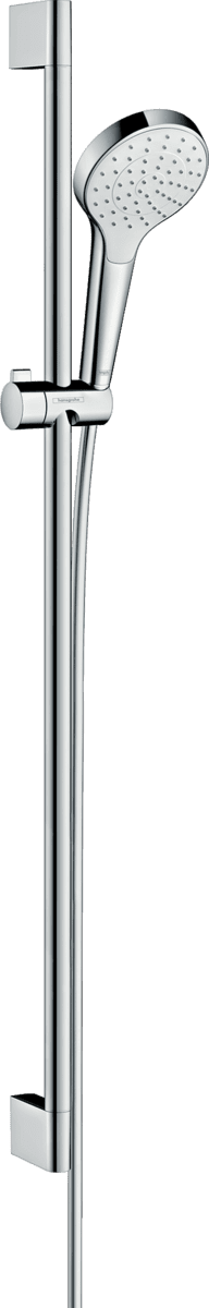 Bild von HANSGROHE Croma Select S Brauseset 110 1jet mit Brausestange 90 cm #26574400 - Weiß/Chrom