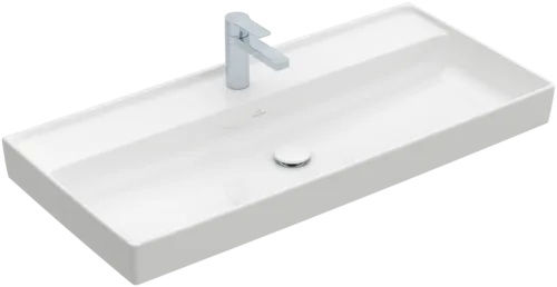 VILLEROY BOCH Collaro Schrankwaschtisch, 1000 x 470 x 160 mm, Weiß Alpin, ohne Überlauf #4A33A201
