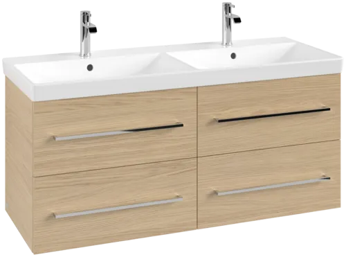 VILLEROY BOCH Avento Vanity unit, 4 pull-out compartments, 1180 x 514 x 484 mm, Nordic Oak #A89300VJ resmi