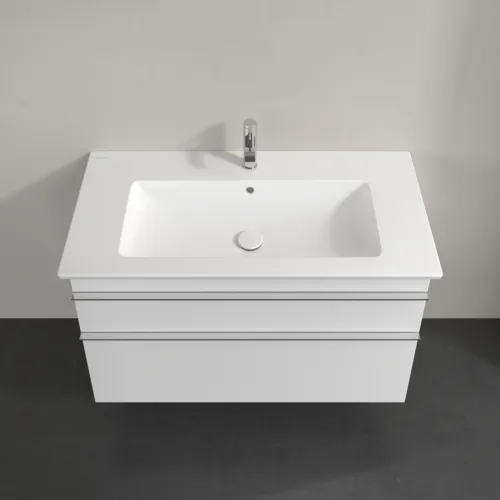 Bild von VILLEROY BOCH Venticello Waschbeckenunterschrank, 2 Auszüge, 953 x 590 x 502 mm, Glossy White / Glossy White #A92601DH