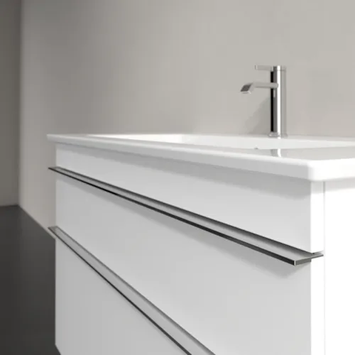 Bild von VILLEROY BOCH Venticello Waschbeckenunterschrank, 2 Auszüge, 953 x 590 x 502 mm, Glossy White / Glossy White #A92601DH