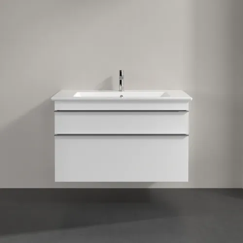Bild von VILLEROY BOCH Venticello Waschbeckenunterschrank, 2 Auszüge, 953 x 590 x 502 mm, Glossy White / Glossy White #A92601DH