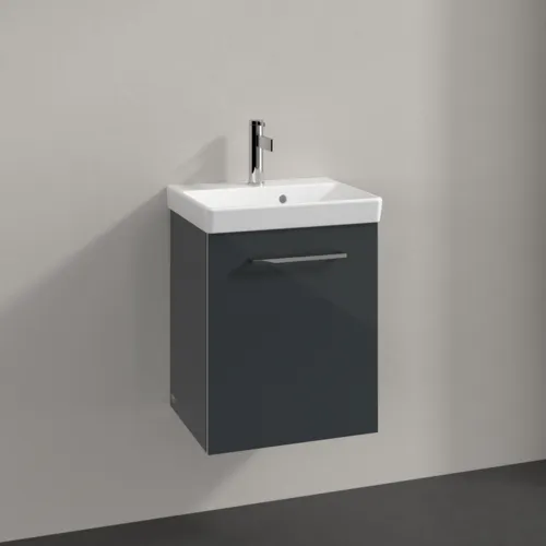 VILLEROY BOCH Avento Waschbeckenunterschrank, 1 Tür, 430 x 514 x 384 mm, Crystal Grey #A88701B1, Bild 2