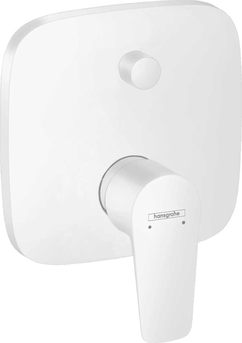 HANSGROHE Talis E Tek kollu banyo bataryası ankastre montaj #71745700 - Satin Beyaz resmi