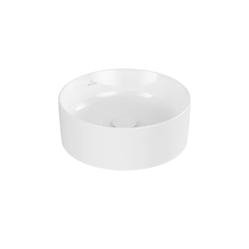 εικόνα του VILLEROY BOCH Collaro Surface-mounted washbasin, 400 x 400 x 145 mm, White Alpin, without overflow #4A184001