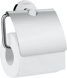 Bild von HANSGROHE Logis Universal Toilettenpapierhalter mit Deckel #41723000 - Chrom