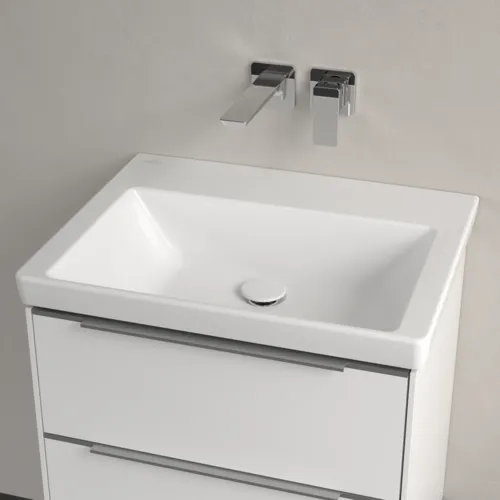 Bild von VILLEROY BOCH Subway 3.0 Waschbecken, 600 x 470 x 165 mm, Weiß Alpin, ohne Überlauf #4A706301