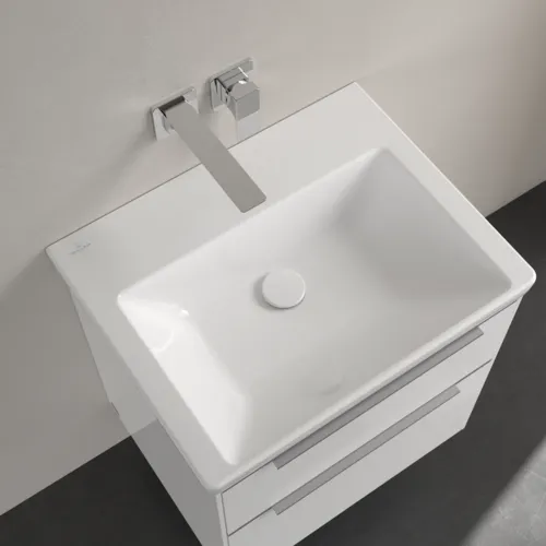 Bild von VILLEROY BOCH Subway 3.0 Waschbecken, 600 x 470 x 165 mm, Weiß Alpin, ohne Überlauf #4A706301