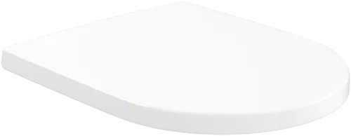 Зображення з  VILLEROY BOCH Subway 3.0 Toilet seat and cover, with automatic lowering mechanism (SoftClosing), with removable seat (QuickRelease), White Alpin AntiBac #8M42S1T1