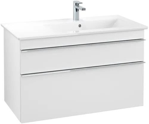 Obrázek VILLEROY BOCH Venticello toaletní skříňka, 2 zásuvky, 953 x 590 x 502 mm, bílá matná / bílá matná #A92801MS