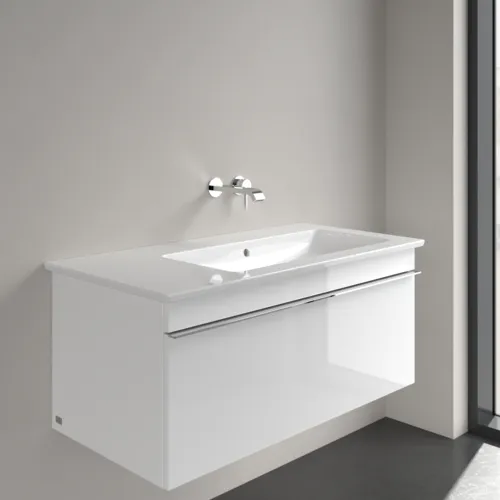 Bild von VILLEROY BOCH Venticello Schrankwaschtisch, 1000 x 500 x 170 mm, Weiß Alpin CeramicPlus, mit Überlauf #4134R3R1