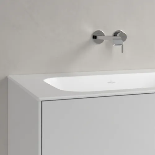 Bild von VILLEROY BOCH Finion Schrankwaschtisch, 800 x 500 x 160 mm, Stone White CeramicPlus, ohne Überlauf #416483RW