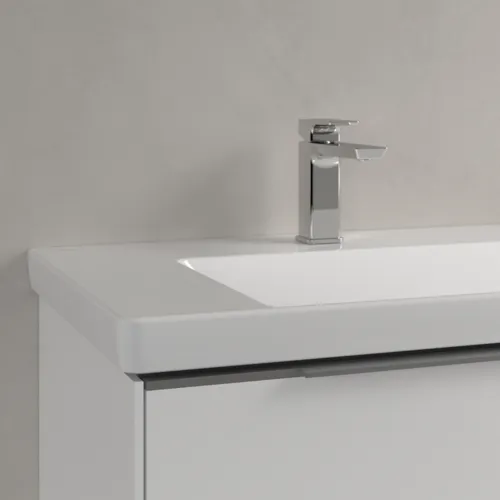 Bild von VILLEROY BOCH Subway 3.0 Schrankwaschtisch, 1300 x 475 x 170 mm, Weiß Alpin CeramicPlus, mit Überlauf #4A70D4R1