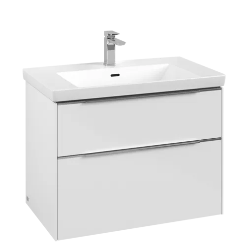 VILLEROY BOCH Subway 3.0 Vanity unit, 2 pull-out compartments, 772 x 576 x 478 mm, Brilliant White #C57400VE resmi
