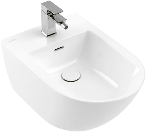Picture of VILLEROY BOCH Subway 3.0 Bidet, wall-mounted, 375 x 560 mm, White Alpin #44700001