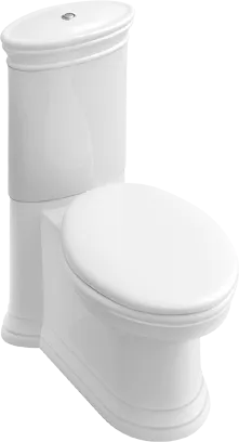 VILLEROY BOCH Amadea Toilet seat and cover, Star White CeramicPlus #881066R2 resmi
