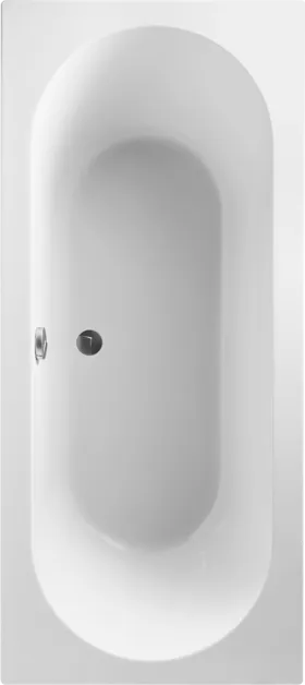 Bild von VILLEROY BOCH O.novo rechteckige Badewanne, 1900 x 900 mm, Weiß Alpin #UBA190CAS2V01