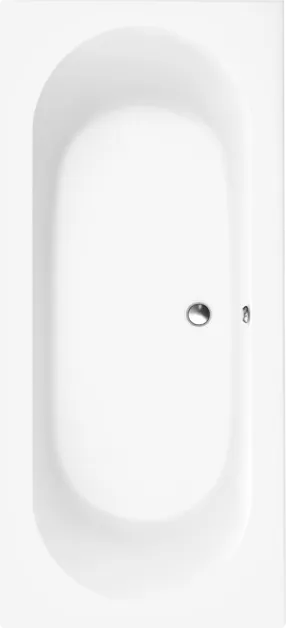 Picture of VILLEROY BOCH O.novo Rectangular bath, 1800 x 800 mm, White Alpin #UBA180CAS2V-01