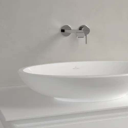 Obrázek VILLEROY BOCH Umyvadlo na desku Loop & Friends, 630 x 430 x 120 mm, bílá Alpine CeramicPlus, bez přepadu #515111R1
