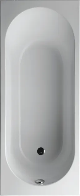 Зображення з  VILLEROY BOCH O.novo Rectangular bath, 1700 x 750 mm, White Alpin #UBA170CAS2V-01