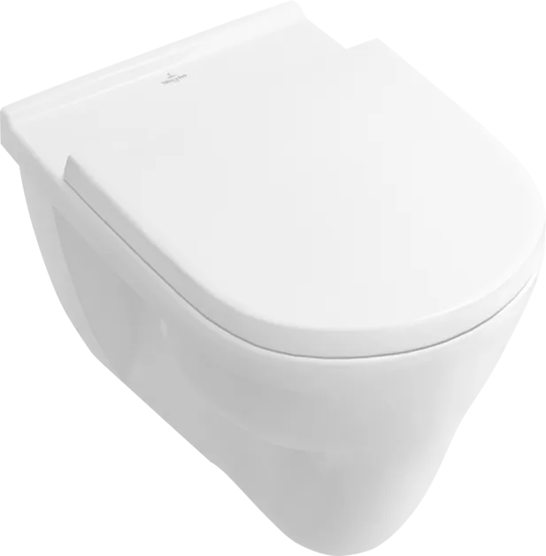 VILLEROY BOCH O.novo Flachspül-WC, wandhängend, Weiß Alpin CeramicPlus #566210R1