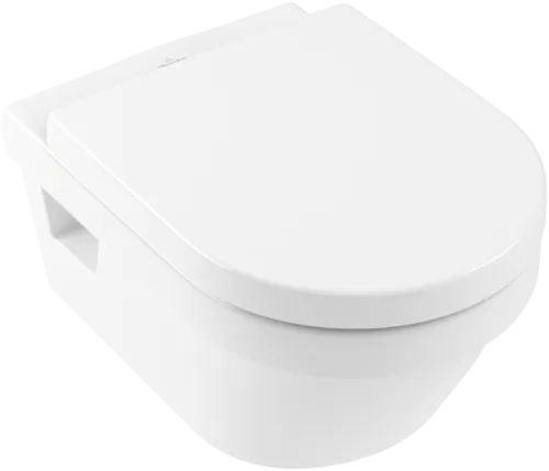 Picture of VILLEROY BOCH Architectura Combi-Pack, wall-mounted, White Alpin CeramicPlus #5684HRR1
