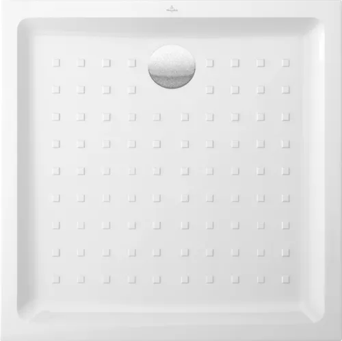 Picture of VILLEROY BOCH O.novo square shower tray, 900 x 900 x 60 mm, white Alpine #62219001