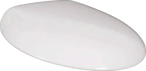 Picture of VILLEROY BOCH Pure Stone Toilet seat and cover, with automatic lowering mechanism (SoftClosing), with removable seat (QuickRelease), White Alpin #98M1S1R1