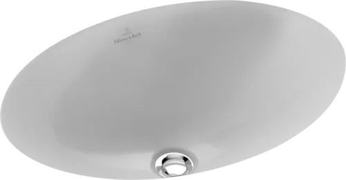 Зображення з  VILLEROY BOCH Loop & Friends Undercounter washbasin, 560 x 375 x 230 mm, White Alpin, without overflow #61613101
