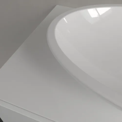 Bild von VILLEROY BOCH Loop & Friends Aufsatzwaschbecken, 585 x 380 x 110 mm, Weiß Alpin CeramicPlus, ohne Überlauf #515101R1