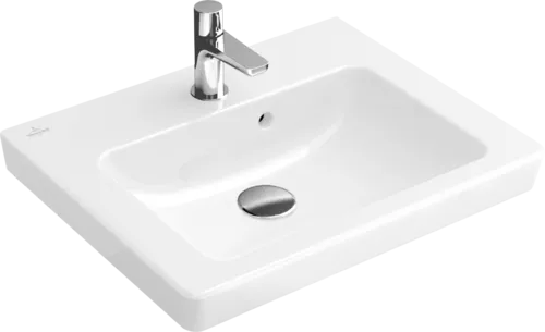 Picture of VILLEROY BOCH Subway 2.0 Handwashbasin, 500 x 400 x 140 mm, White Alpin, with overflow #7315F001