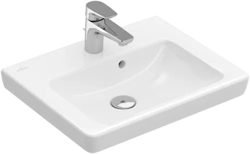 Bild von VILLEROY BOCH Subway 2.0 Handwaschbecken, 500 x 400 x 140 mm, Weiß Alpin, mit Überlauf #7315F001