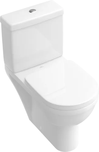 VILLEROY BOCH Architectura Washdown toilet for close-coupled WC-suite, White Alpin CeramicPlus #567710R1 resmi