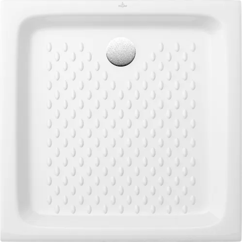 Зображення з  VILLEROY BOCH O.novo square shower tray, 700 x 700 x 100 mm, white Alpine #6028A701