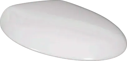 Bild von VILLEROY BOCH Pure Stone WC-Sitz, mit Absenkautomatik (SoftClosing), mit abnehmbaren Sitz (QuickRelease), Star White CeramicPlus #98M1S1R2