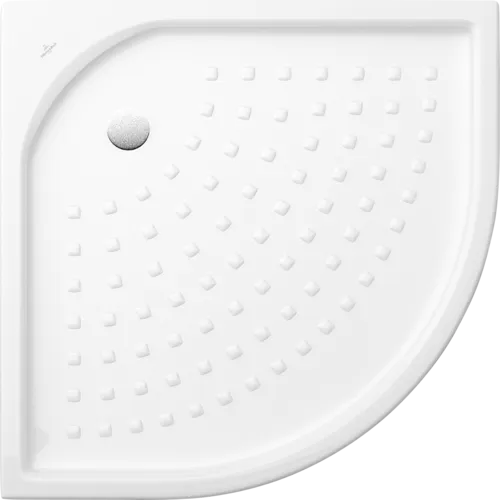 VILLEROY BOCH O.novo Viertelkreis-Duschwanne, 900 x 900 x 55 mm, Weiß Alpin #62099001