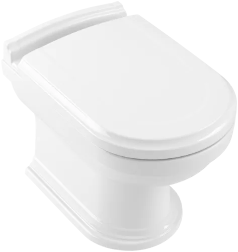 VILLEROY BOCH Hommage Washdown toilet, Star White CeramicPlus #666310R2 resmi