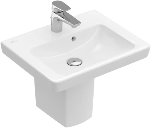 Bild von VILLEROY BOCH Subway 2.0 Handwaschbecken, 500 x 400 x 140 mm, Weiß Alpin, mit Überlauf #73155001