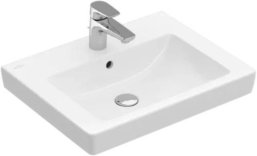 Picture of VILLEROY BOCH Subway 2.0 Washbasin, 550 x 440 x 150 mm, White Alpin CeramicPlus, with overflow #7113F5R1