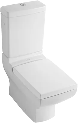 Зображення з  VILLEROY BOCH La Belle Washdown toilet for close-coupled WC-suite, White Alpin CeramicPlus #564710R1