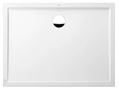 Зображення з  VILLEROY BOCH Futurion Flat Rectangular shower tray, 1200 x 800 x 25 mm, White Alpin #UDQ1280FFL2V-01