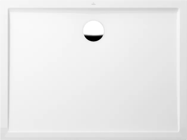 Bild von VILLEROY BOCH Futurion Flat rechteckige Duschwanne, 1200 x 900 x 25 mm, Weiß Alpin #UDQ1290FFL2V-01