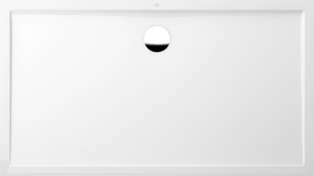Зображення з  VILLEROY BOCH Futurion Flat Rectangular shower tray, 1600 x 900 x 25 mm, White Alpin #UDQ1690FFL2V01